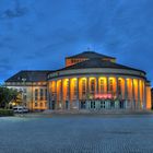 Staatstheater Saarbrücken an einem Sommerabend
