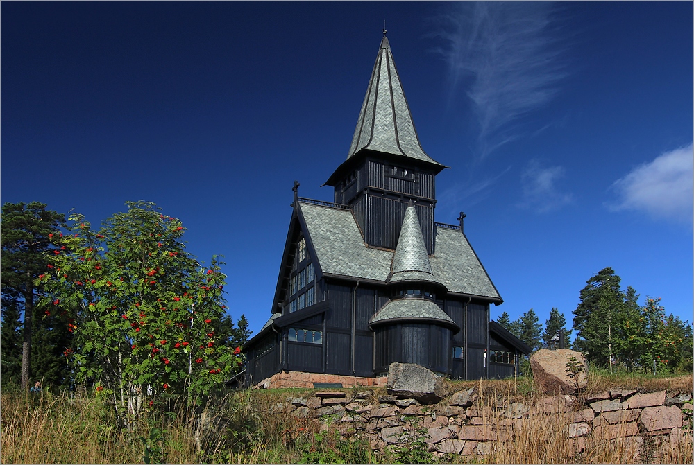 Stabkirche am Holmenkollen