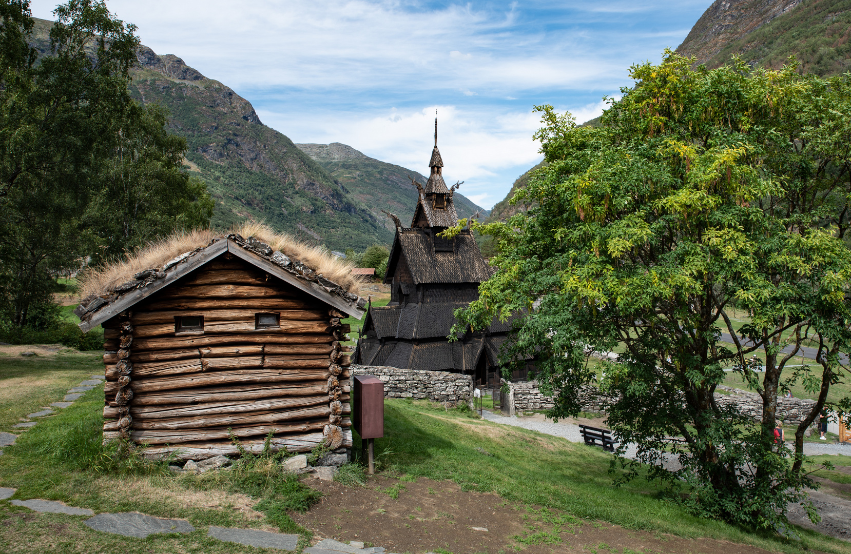 Stabkirche Borgund, Norwegen