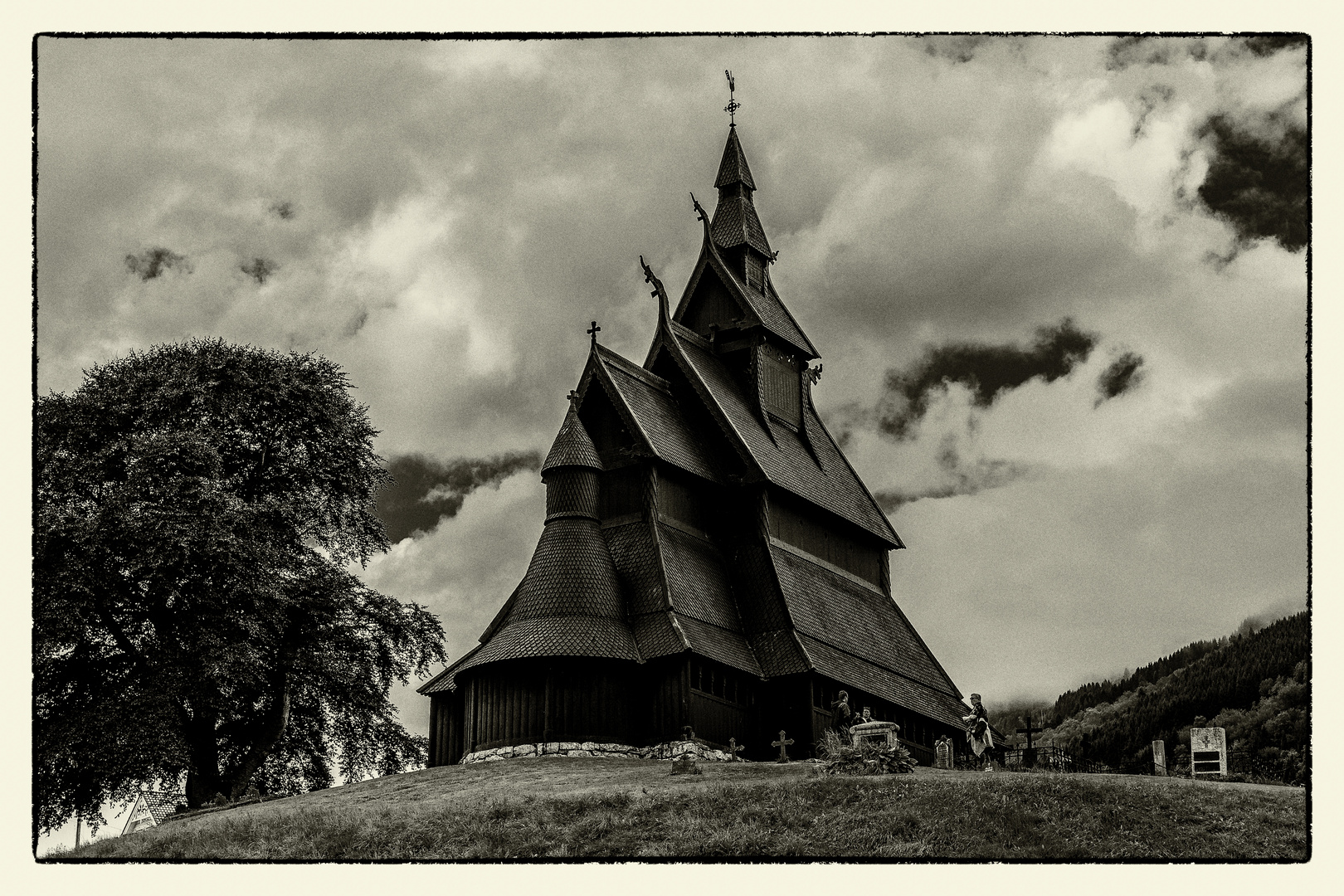 Stabkirche " Hopperstad "