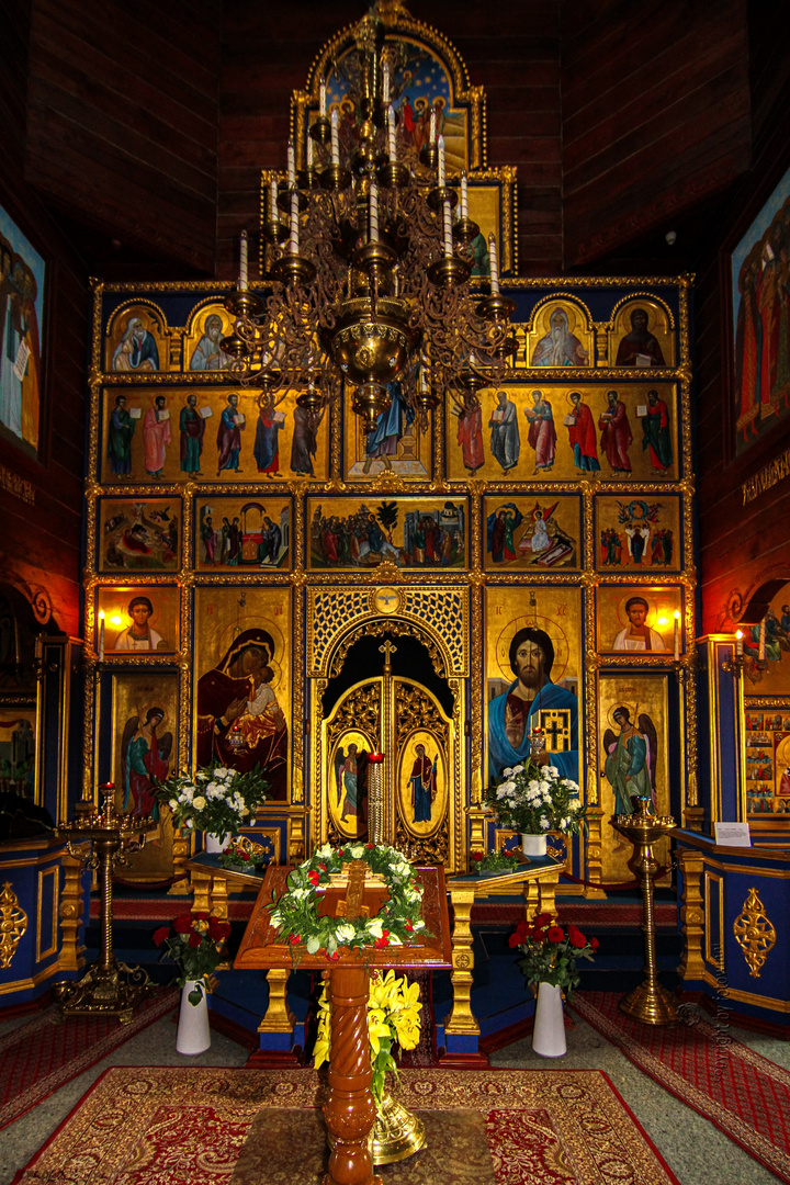 Stabkirche in Gifhorn (Mühlenmuseum) - innen