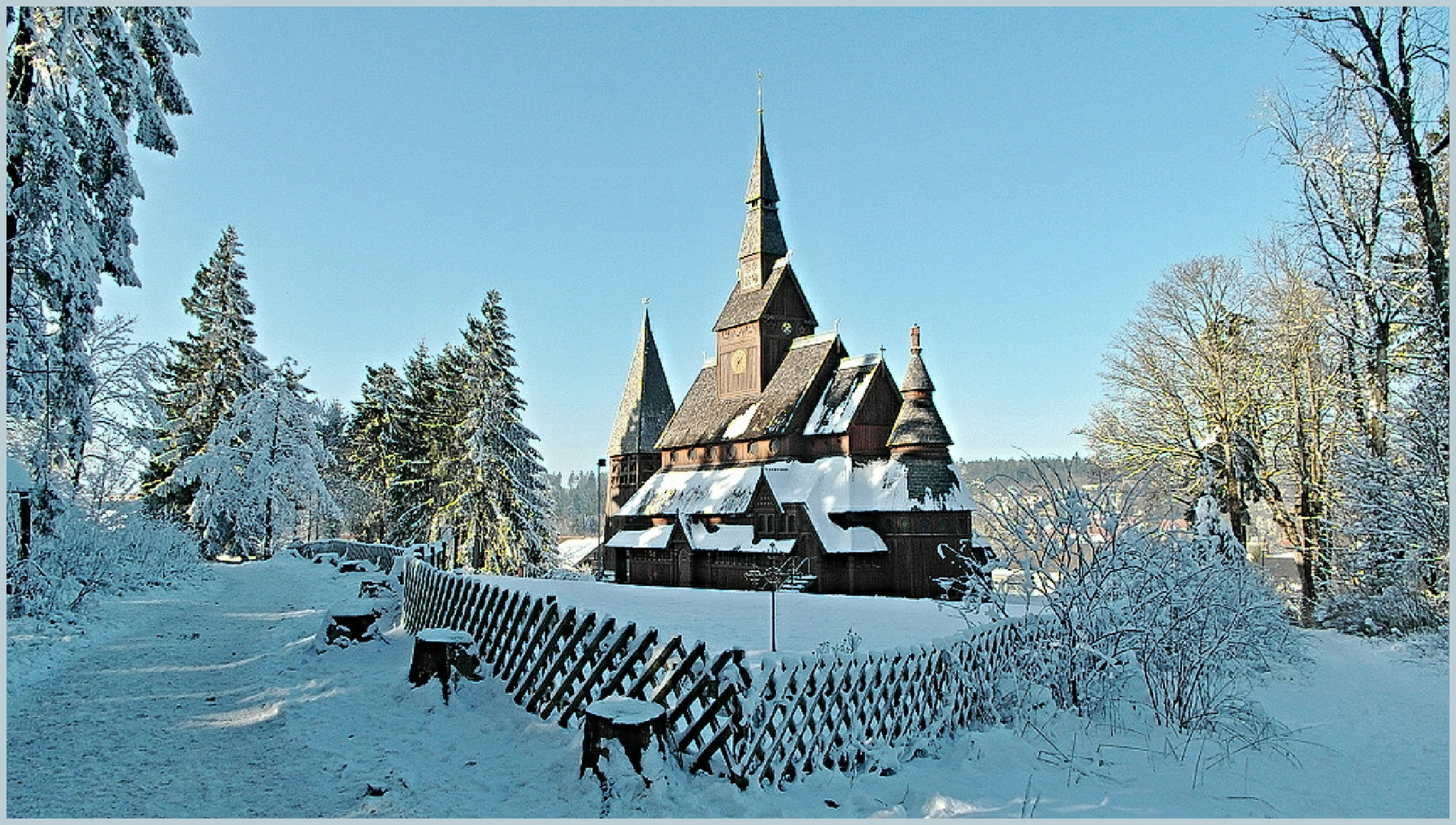 Stabkirche in Hahnenklee