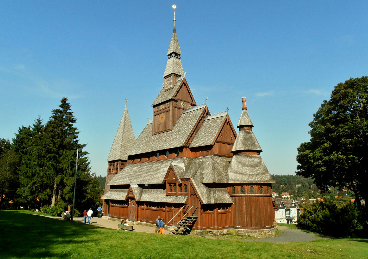 Stabkirche in Hahnenklee/Harz