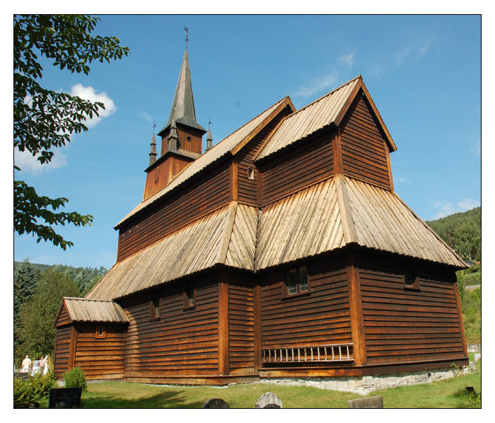 Stabkirche in Kaupanger