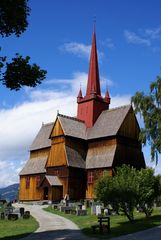 Stabkirche in Ringebu / Norwegen