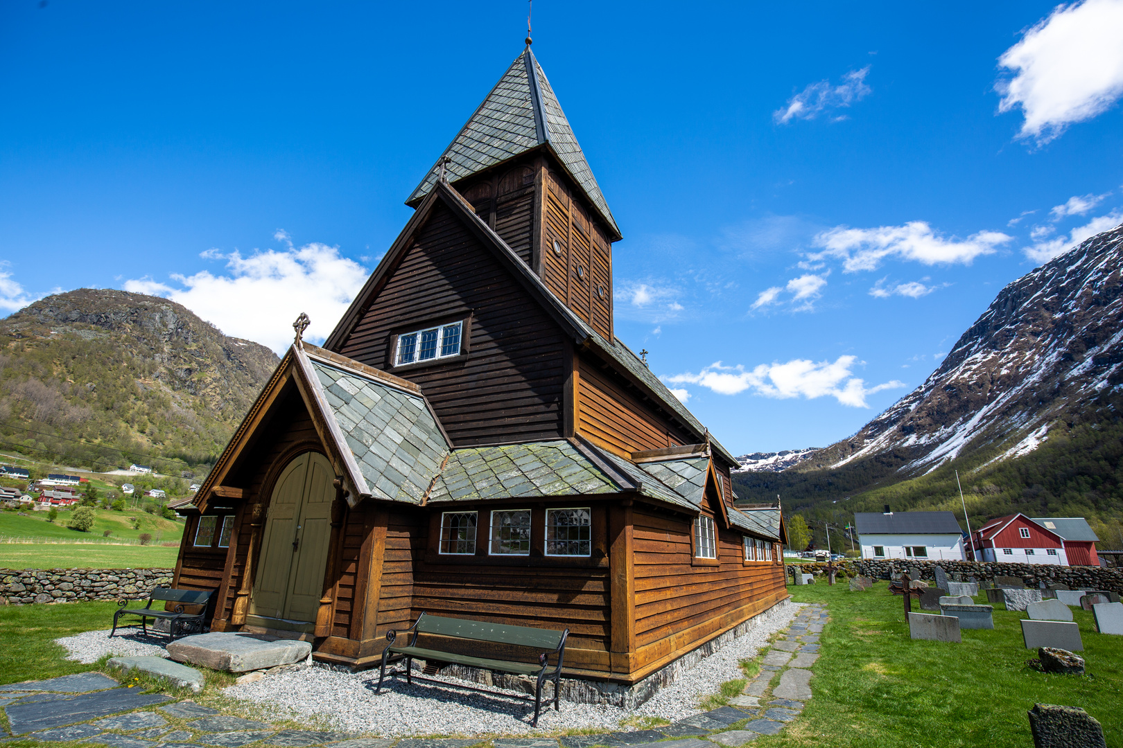 Stabkirche in Røldal