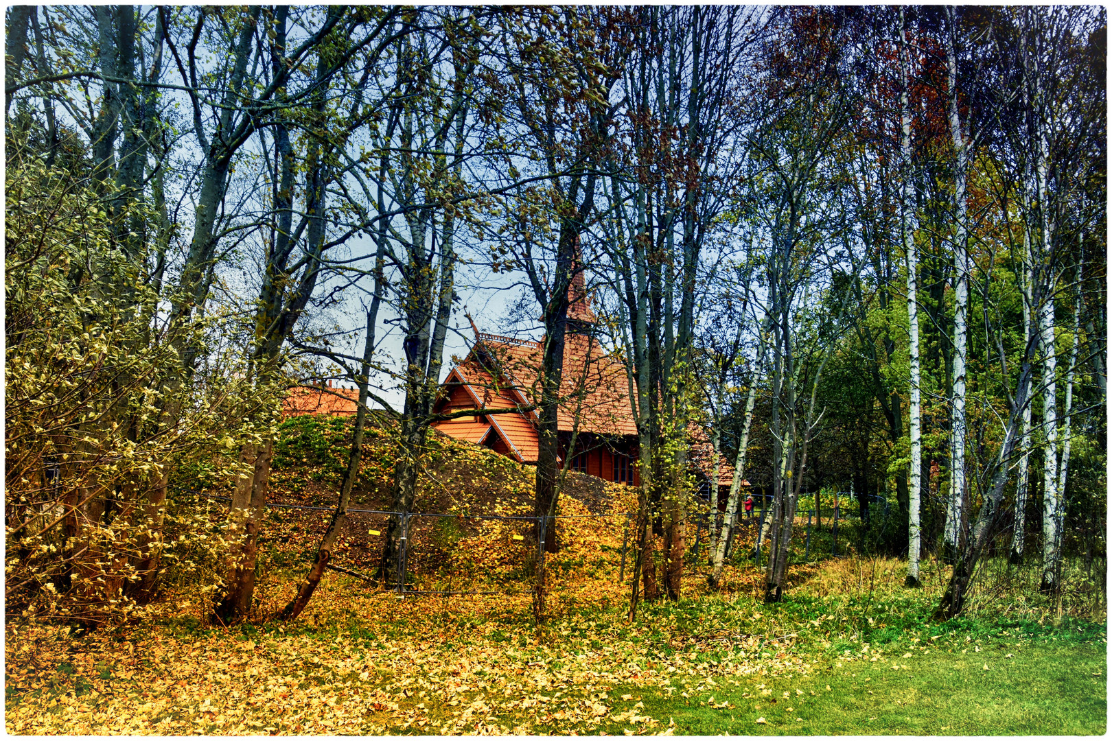 Stabkirche in Stiege