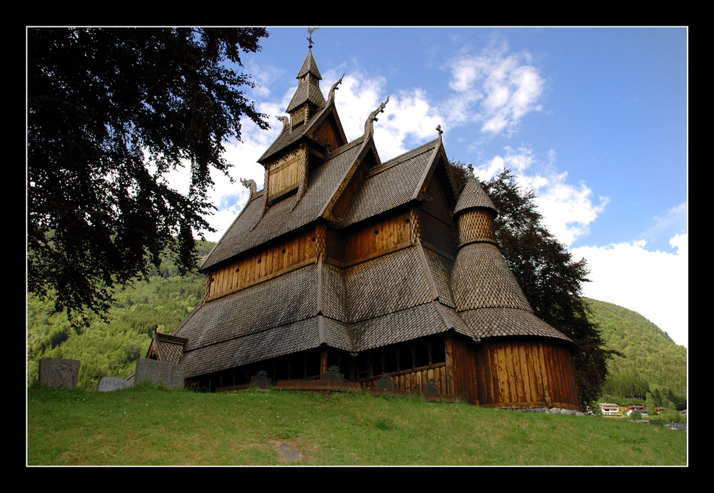 Stabkirche in Vik i Sogn