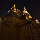 Stabkirche von Hahnenklee-Bockswiese im Harz.