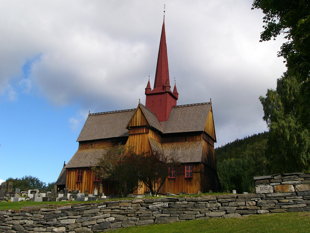 Stabkirche von Ringebu / Norwegen