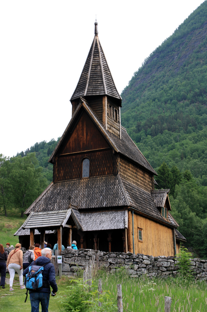 Stabkirche zu Urnes/Norwegen