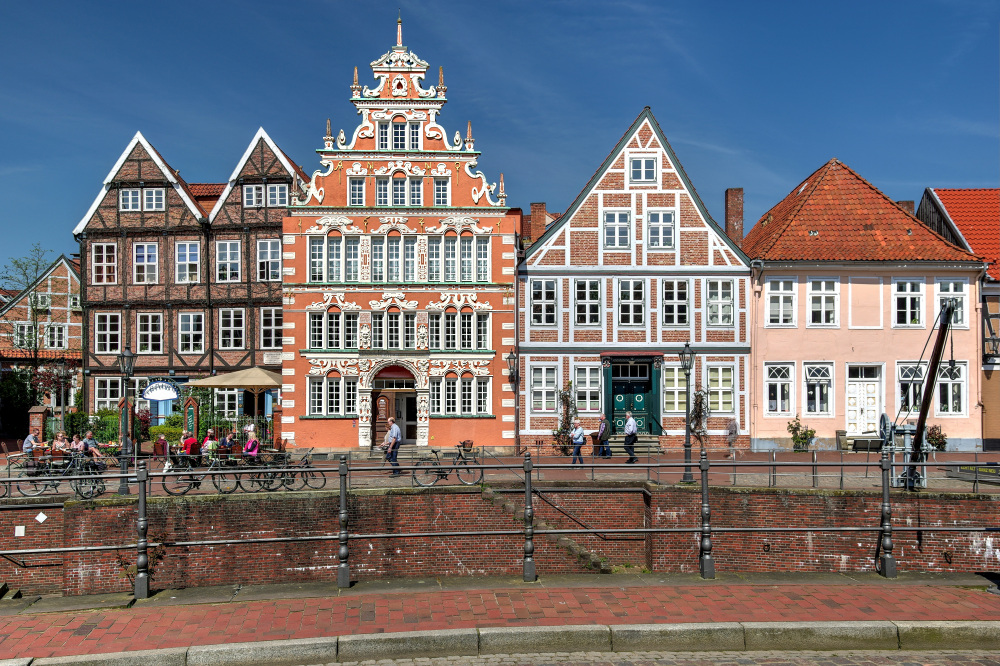 Stade - Alter Hafen Westseite