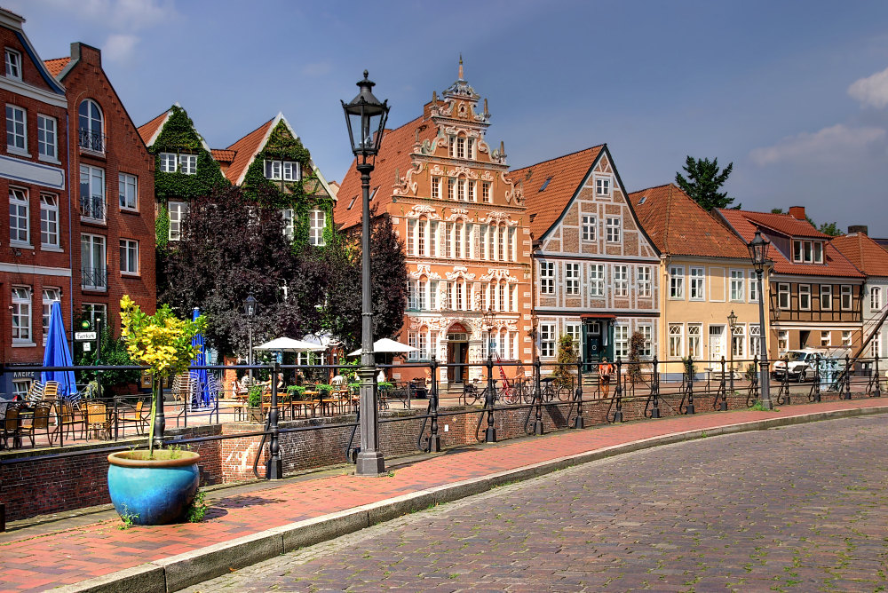 Stade - am Binnenhafen (HDR)