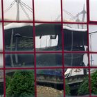 Stade de France im Fenster