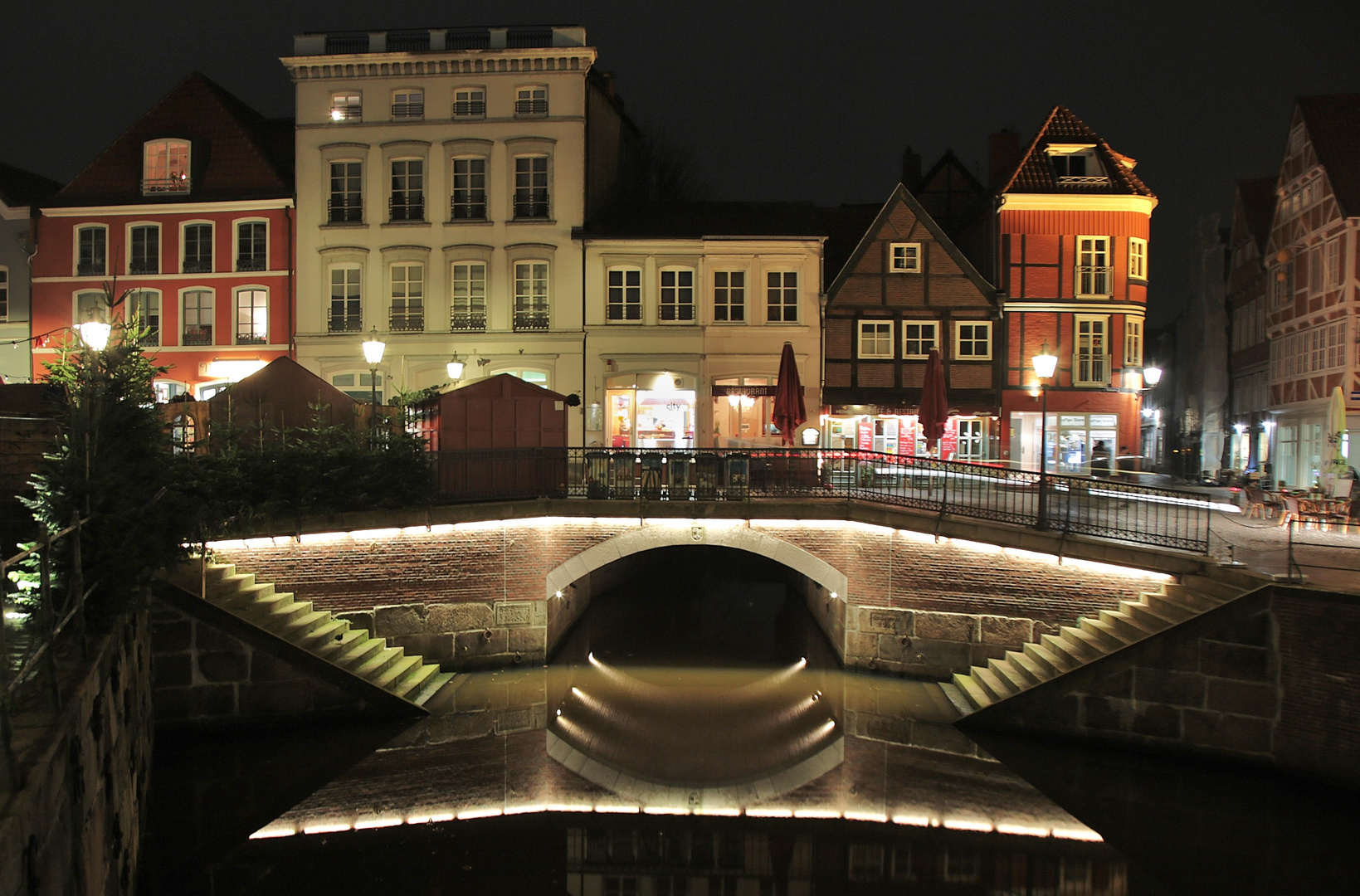 Stade — Hudebrücke am Stader Fischmarkt