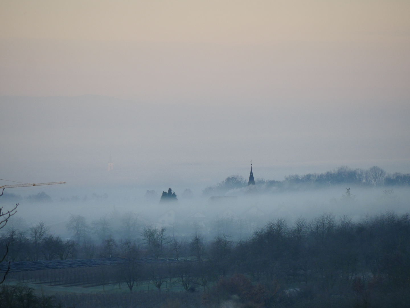 Stadelhofen im Nebel