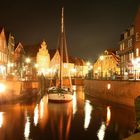 Stader Altstadt bei Nacht