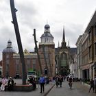 Stadhuis und Seitenportal der Grote Kerk in Goes / Walcheren