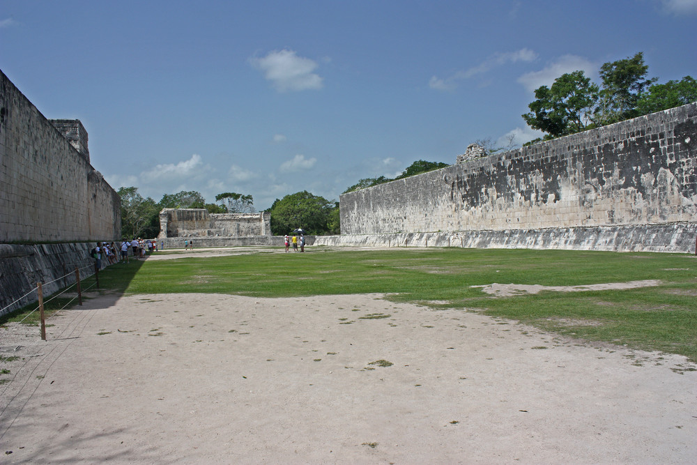 Stadion in Chichen Itza