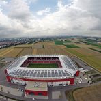 Stadion Mainz 05 Coface Arena aus der Vogelperspektive 2