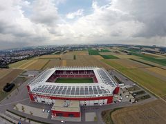 Stadion Mainz 05 Coface Arena aus der Vogelperspektive 2