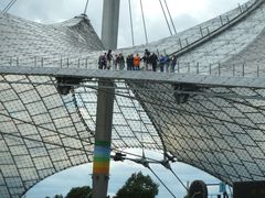 Stadion-Überquerung