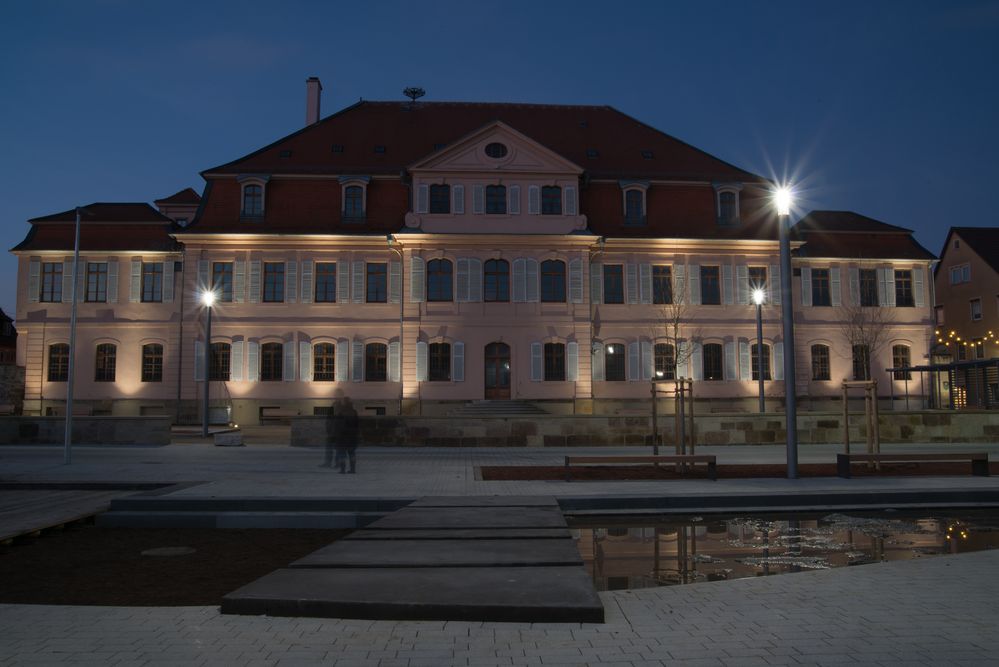 Stadionsches Schloss Bönnigheim zur Blauen Stunde