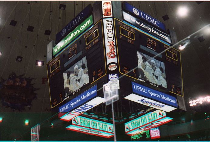 Stadionwürfel in der Melon Arena