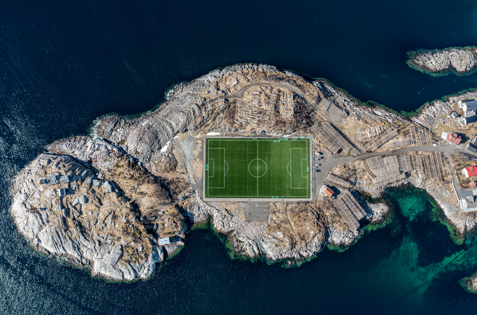 Stadium on the rocks