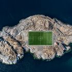 Stadium on the rocks