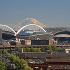 Stadium und Mount Rainier