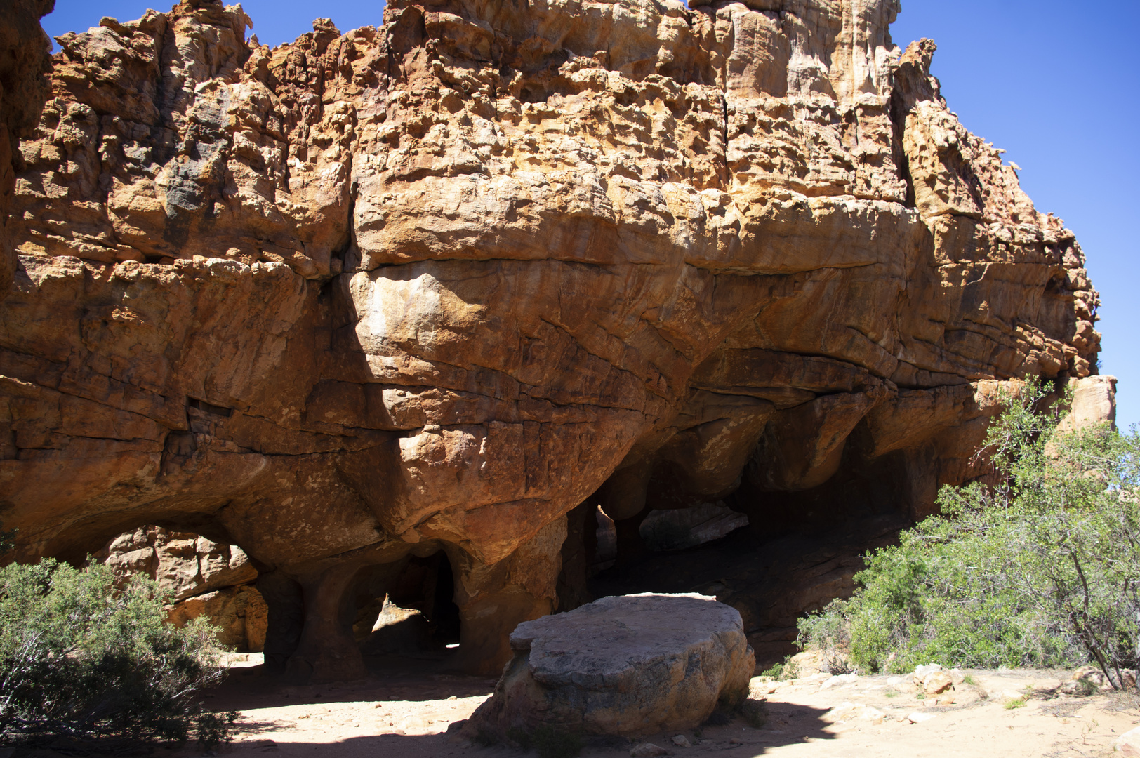 Stadsaal Caves in den Cederbergen