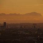 Stadt am Alpenrand