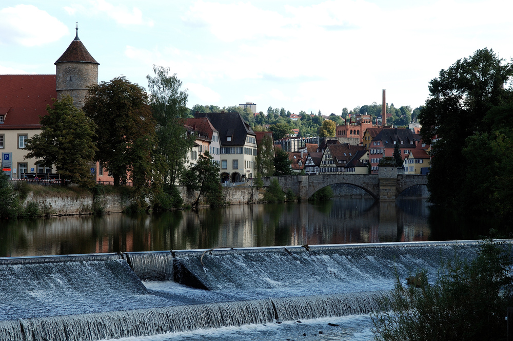 Stadt am Fluss -3- (Schwäbisch Hall, BaWü)