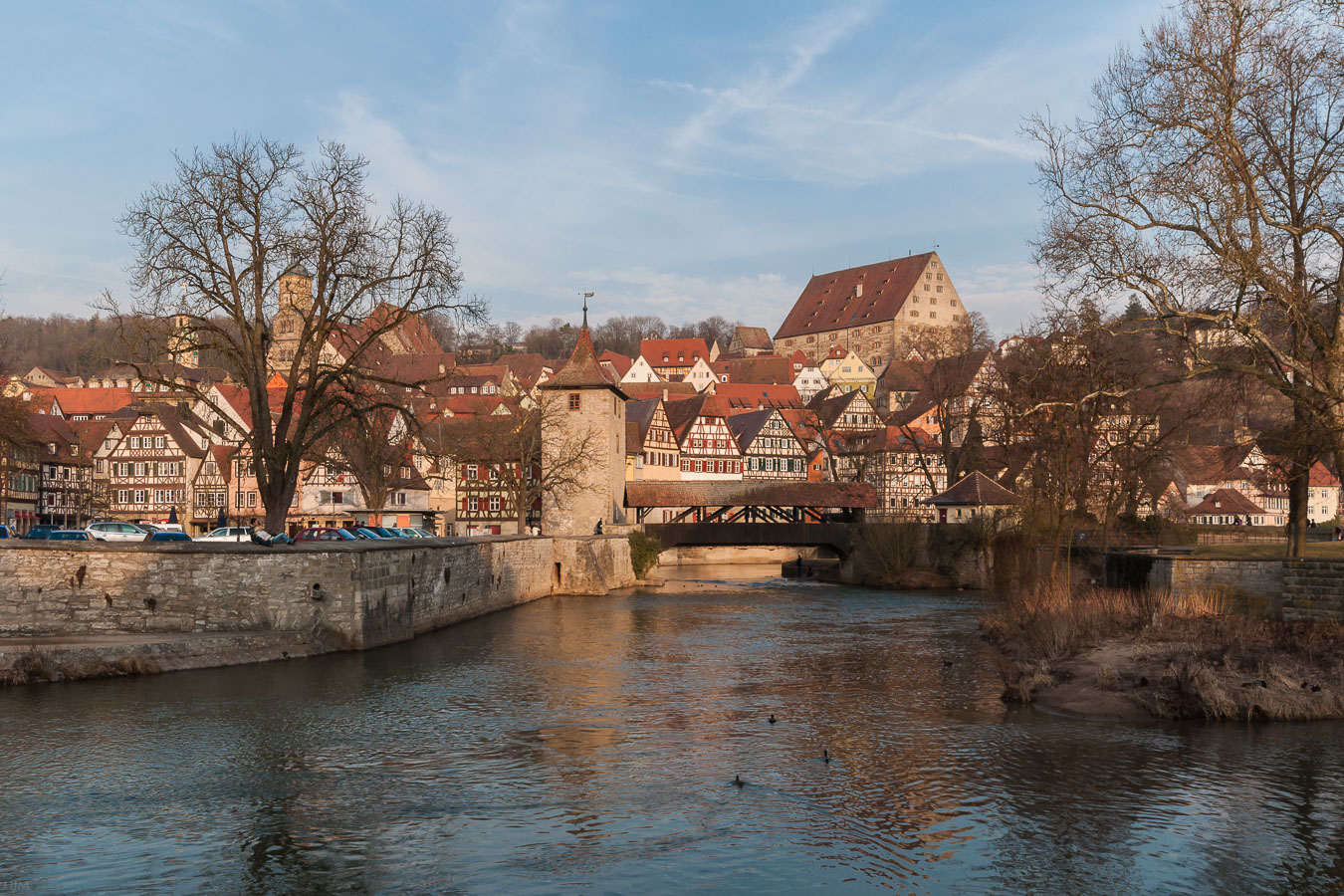 Stadt am Kocher