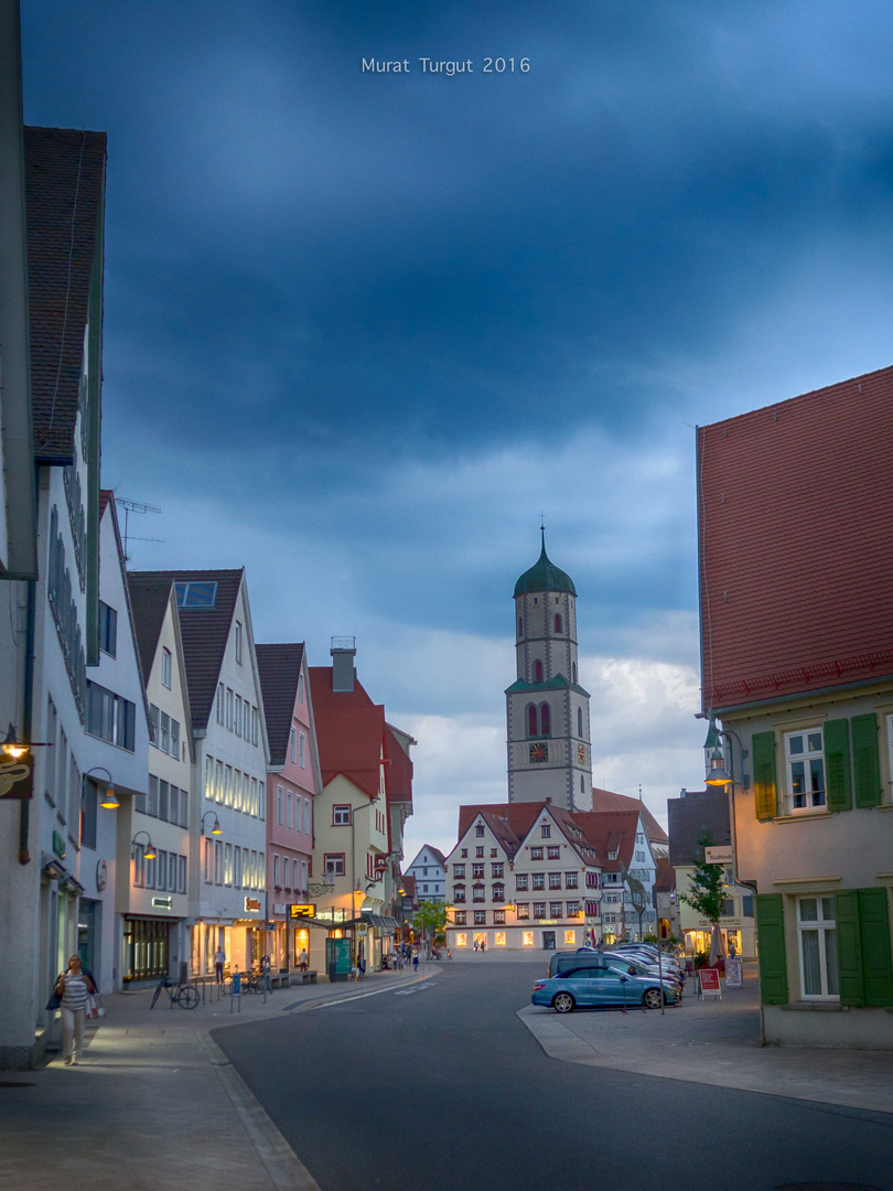 Stadt Biberach in HDR