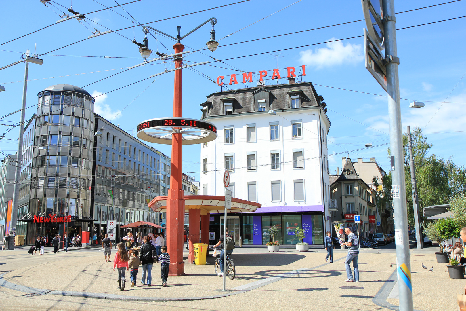 Stadt Biel Zentralplatz