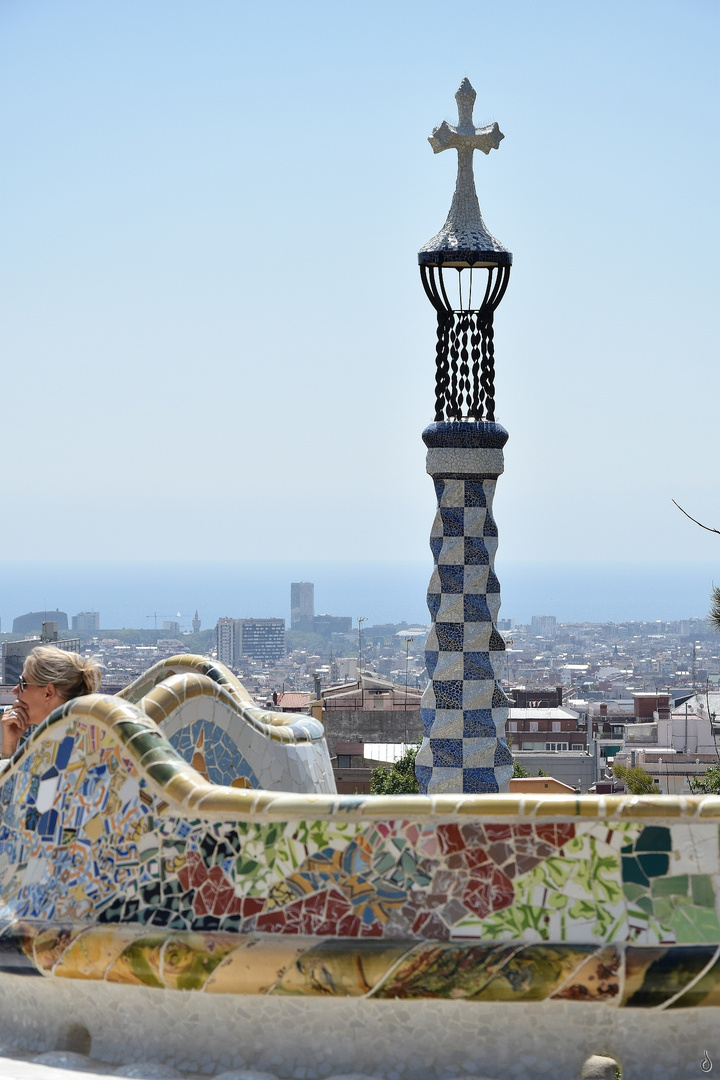 Stadt Blick   --   Parc Guell   ©D1209