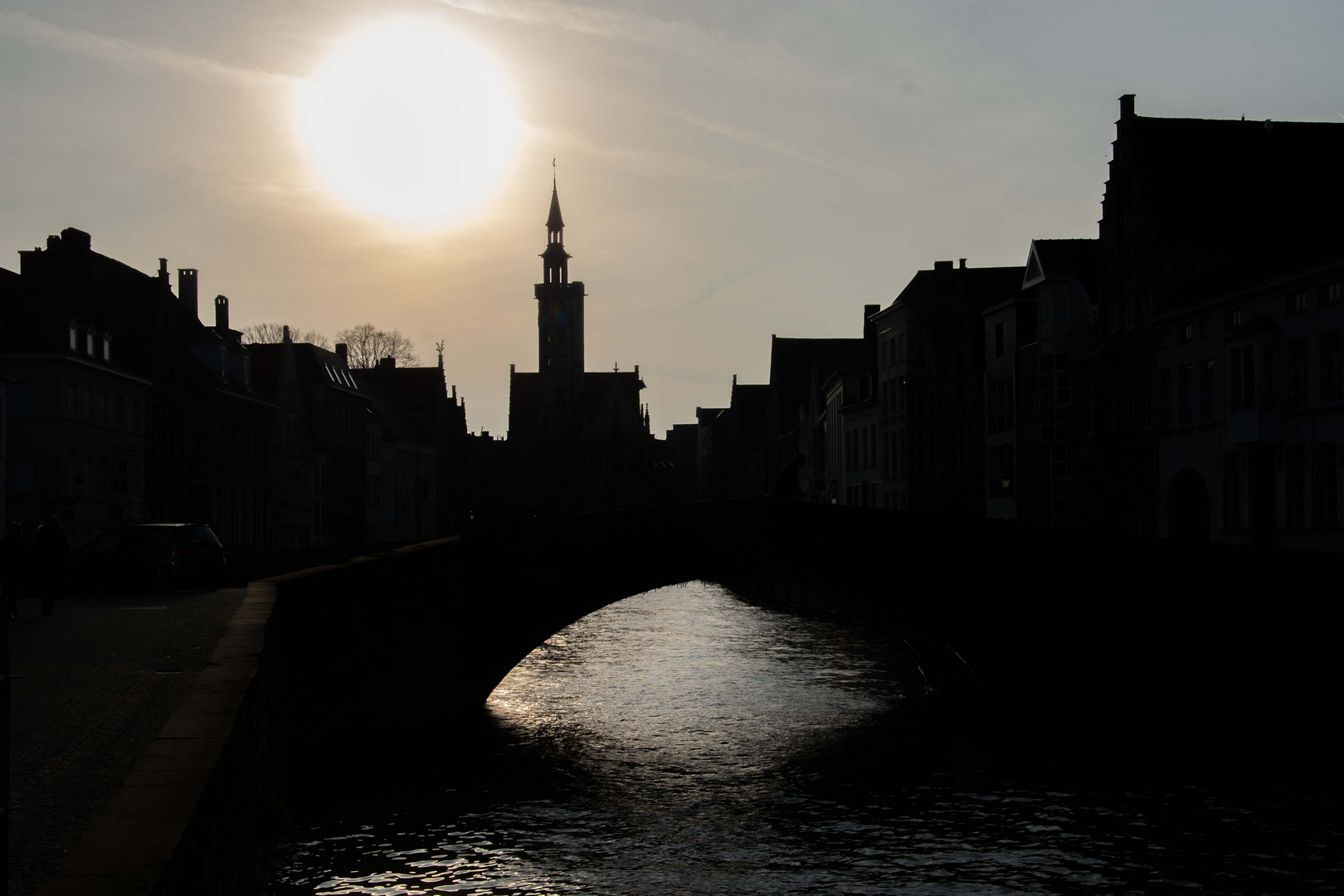 Stadt Brügge Romantik Pur.