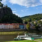 Stadt Decin in der schönen böhmischen Schweiz