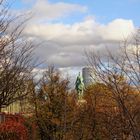 Stadt-Detail im Herbstglanz