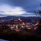 Stadt Dillenburg am Abend 4