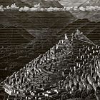 Stadt im Gebirge von Escher
