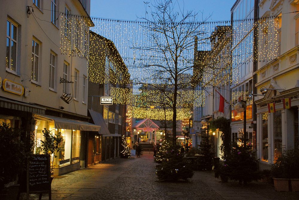 Stadt im Lichterglanz