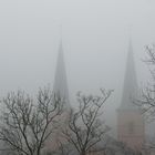 Stadt im Nebel