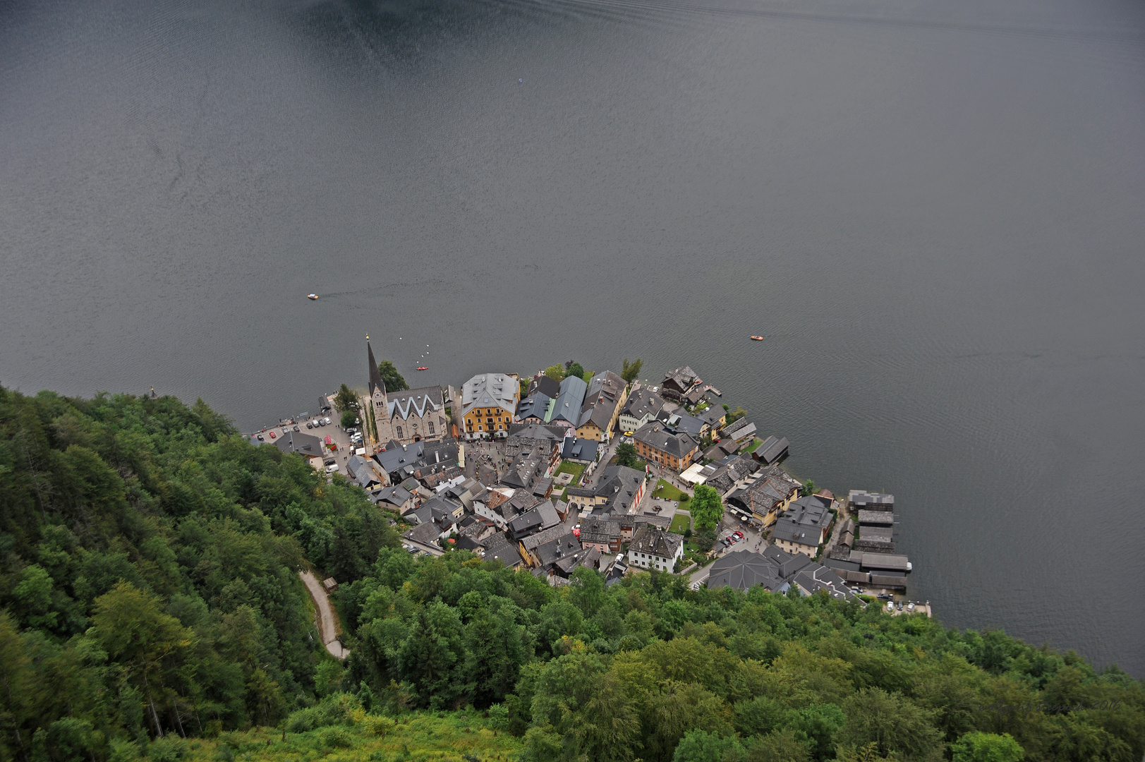 Stadt im See