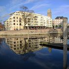 Stadt im Spiegel V - Hafenpromenade