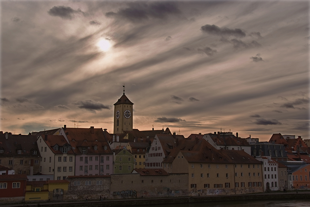 Stadt im Sturm