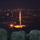 Stadt Kassel bei Nacht