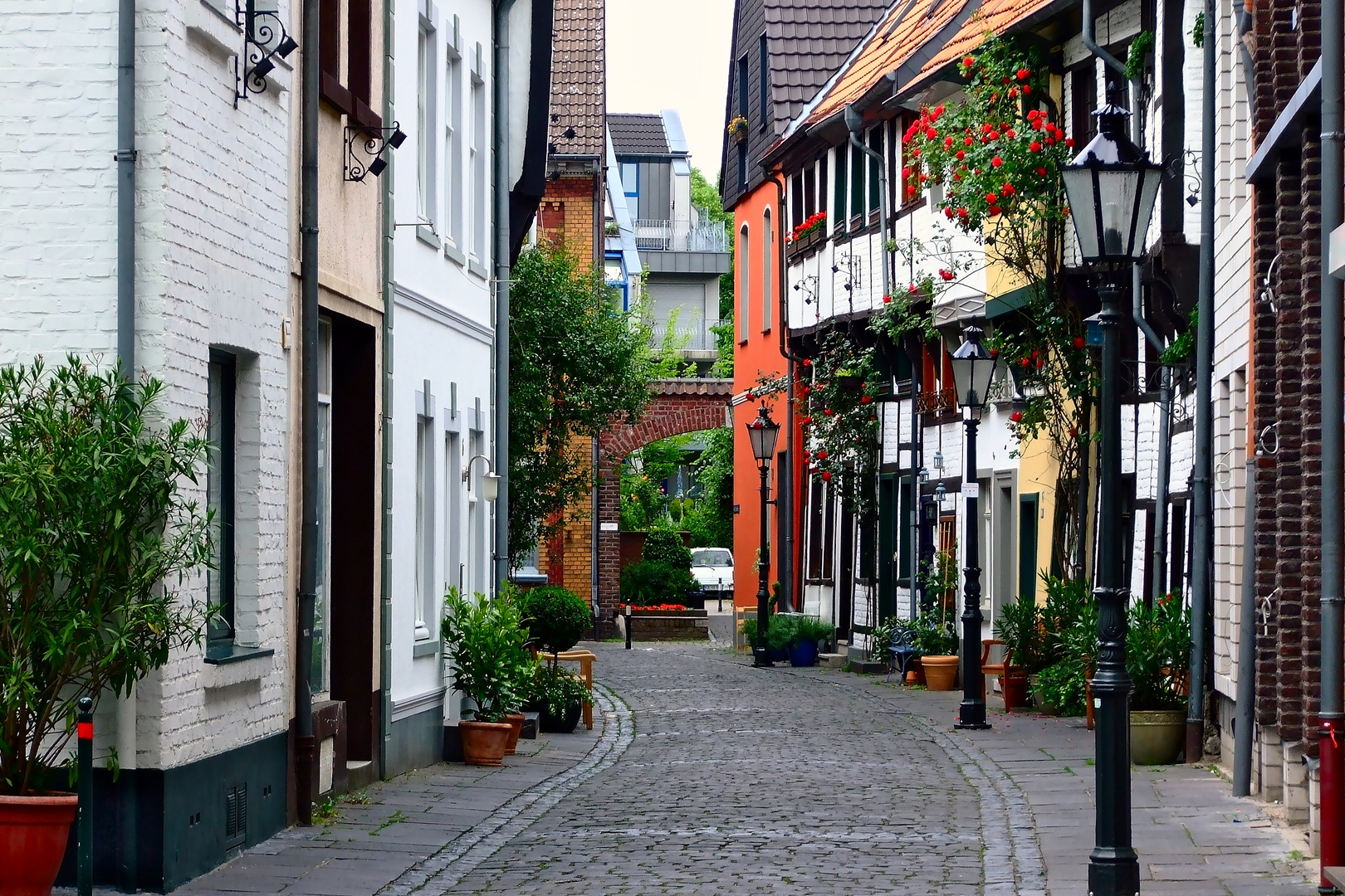 Stadt Kempen, historische Schulstrasse